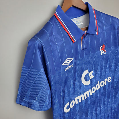 Retro Chelsea 89 91 Hjemme Fotballdrakter