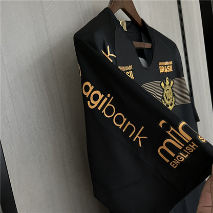Retro Corinthians 18 19II Borte Fotballdrakter full advertising sponsor