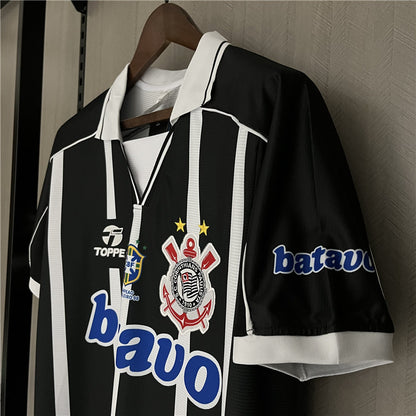 Retro Corinthians 1999 Borte Fotballdrakter