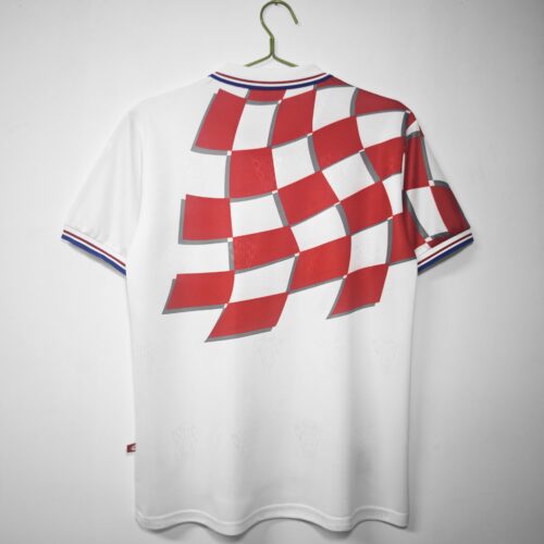 Retro Kroatia 1998 Hjemme Fotballdrakter