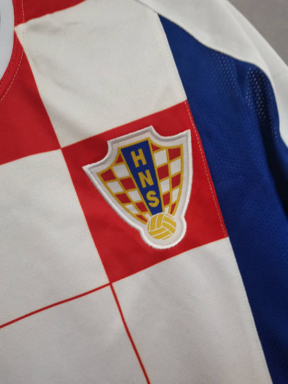 Retro Kroatia 2002 Hjemme Fotballdrakter