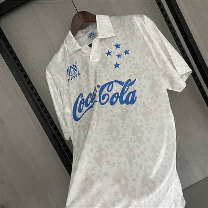 Retro Cruzeiro 93 94 Borte Fotballdrakter