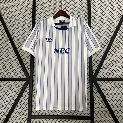 Retro Everton 88-90 Borte Fotballdrakter