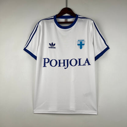 Retro Finland 1982 Hjemme Fotballdrakter