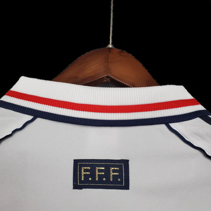 Retro Frankrike 1998 Borte Fotballdrakter