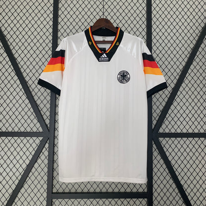 Retro Tyskland 1992 Hjemme Fotballdrakter