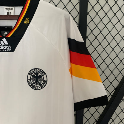 Retro Tyskland 1992 Hjemme Fotballdrakter