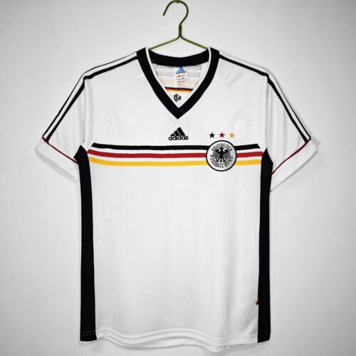 Retro Tyskland 1998 Hjemme Fotballdrakter