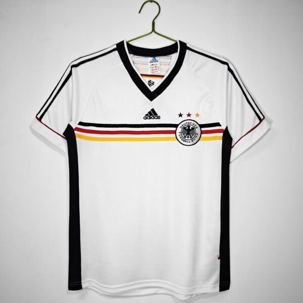 Retro Tyskland 1998 Hjemme Fotballdrakter