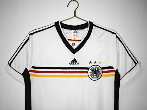 Retro Tyskland 1998 Hjemme Fotballdrakter
