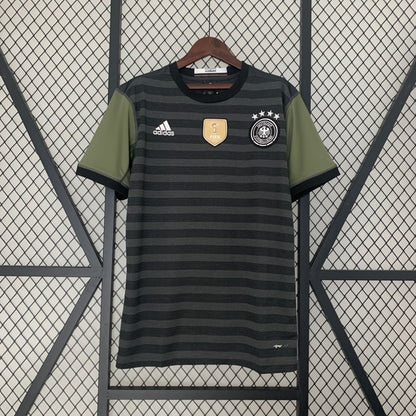 Retro Tyskland 2016 Borte Fotballdrakter