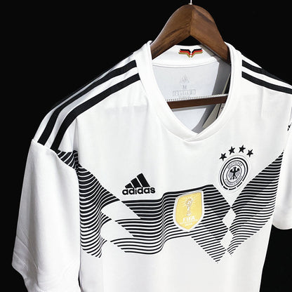 Retro Tyskland 2018 Hjemme Fotballdrakter