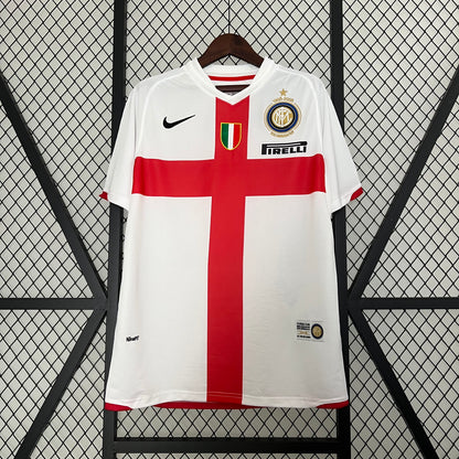 Retro Inter Milan 07-08 Borte Fotballdrakter