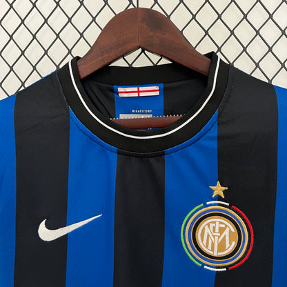 Retro Inter Milan 09 10 Hjemme Fotballdrakter