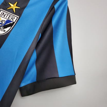 Retro Inter Milan 89 90 Hjemme Fotballdrakter