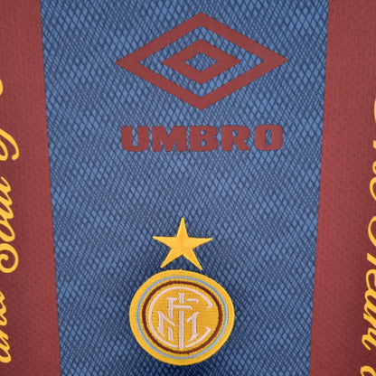 Retro Inter Milan 94 95 Opplæring Rød Blå