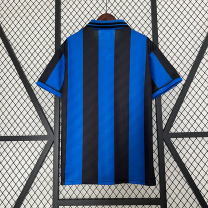 Retro Inter Milan 95 96 Hjemme Fotballdrakter