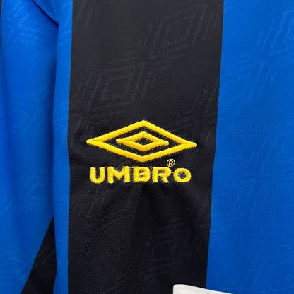 Retro Inter Milan 95 96 Hjemme Fotballdrakter