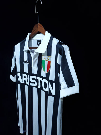 Retro Juventus 1984 1985 Hjemme Fotballdrakter