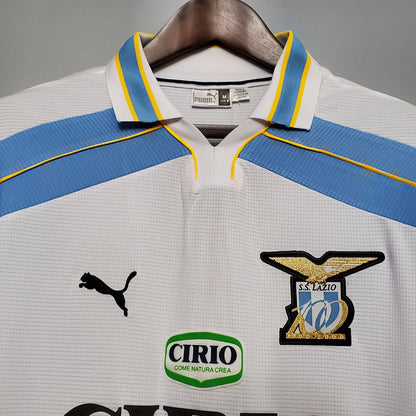 Retro Lazio 2001 Borte Fotballdrakter