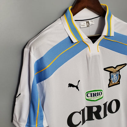 Retro Lazio 2001 Borte Fotballdrakter