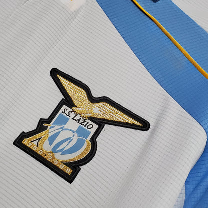 Retro Lazio 2001 Borte Fotballdrakter