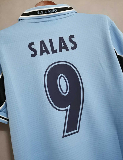 Retro Lazio 98 99 Hjemme Fotballdrakter