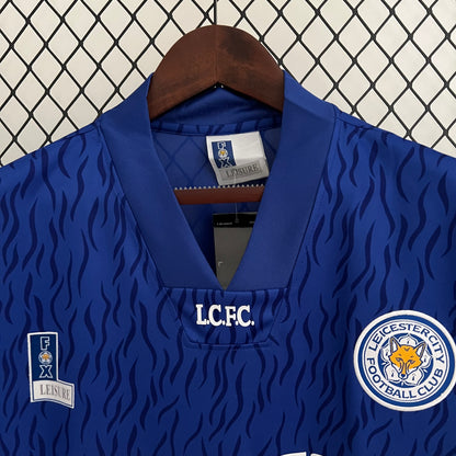 Retro Leicester City 92 94 Hjemme Fotballdrakter