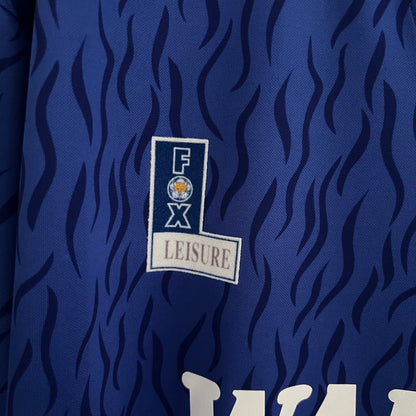 Retro Leicester City 92 94 Hjemme Fotballdrakter