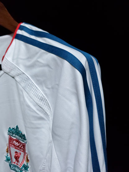 Retro Liverpool 06 07 Borte Fotballdrakter Langermet