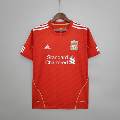 Retro Liverpool 10-11 Hjemme Fotballdrakter