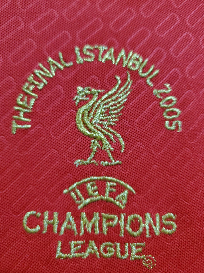 Retro Liverpool 2005 Hjemme Fotballdrakter