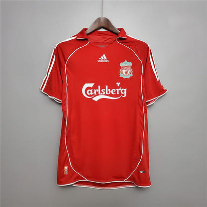 Retro Liverpool 2006-07 Hjemme Fotballdrakter
