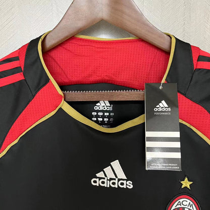 Retro Langermet AC Milan 2006 07 III Fotballdrakter