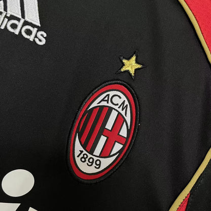 Retro Langermet AC Milan 2006 07 III Fotballdrakter