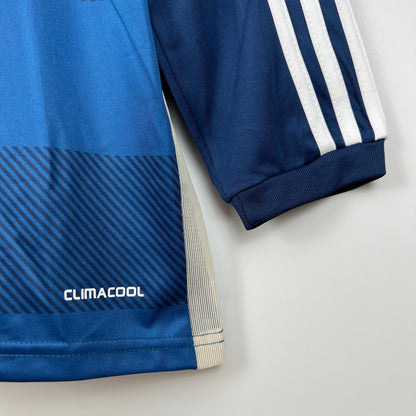 Retro Langermet Argentina 2014 Borte Fotballdrakter