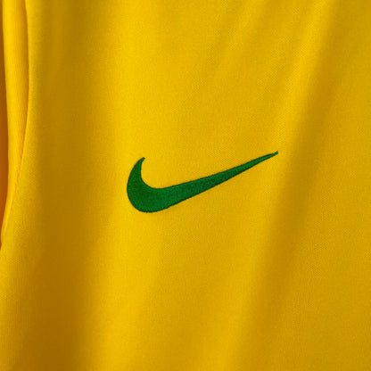Retro Langermet Brasil 1998 Hjemme Fotballdrakter