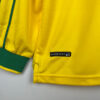 Retro Langermet Brasil 1998 Hjemme Fotballdrakter