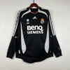 Retro Langermet Real Madrid 06 07 Third Borte Fotballdrakter