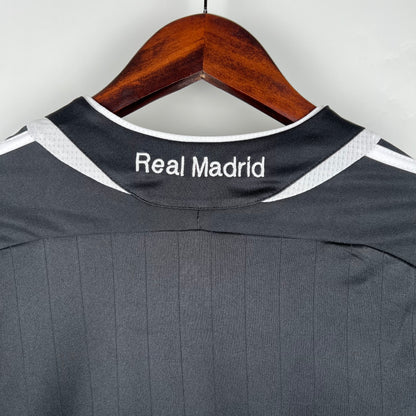 Retro Langermet Real Madrid 06 07 Third Borte Fotballdrakter