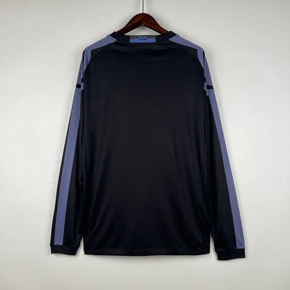 Retro Langermet Real Madrid 16 17 Third Borte Fotballdrakter