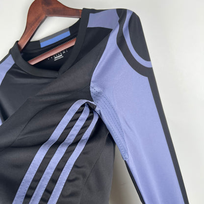 Retro Langermet Real Madrid 16 17 Third Borte Fotballdrakter
