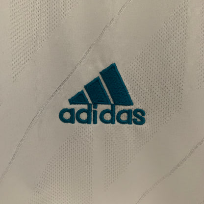 Retro Langermet Real Madrid 17 18 Hjemme Fotballdrakter