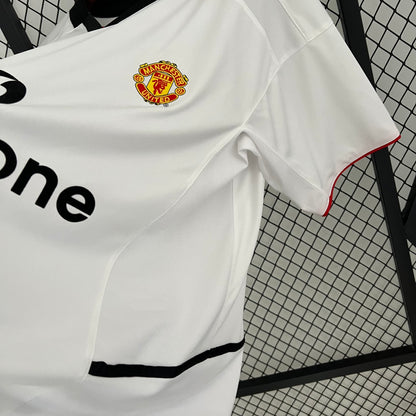 Retro M U 02 03 Borte Fotballdrakter