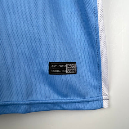 Retro Manchester City 15 16 Hjemme Fotballdrakter