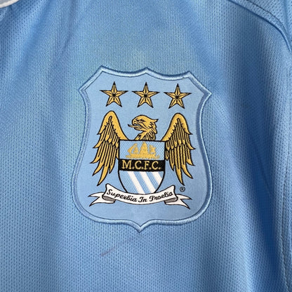 Retro Manchester City 15 16 Hjemme Fotballdrakter