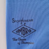 Retro Manchester City 81 82 Hjemme Fotballdrakter