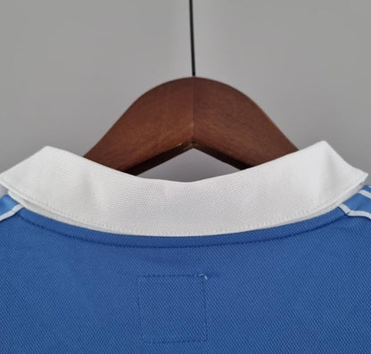 Retro Manchester City 81 82 Hjemme Fotballdrakter