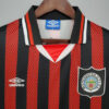 Retro Manchester City 94 96 Borte Fotballdrakter