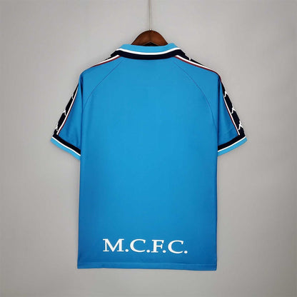 Retro Manchester City 97 99 Hjemme Fotballdrakter